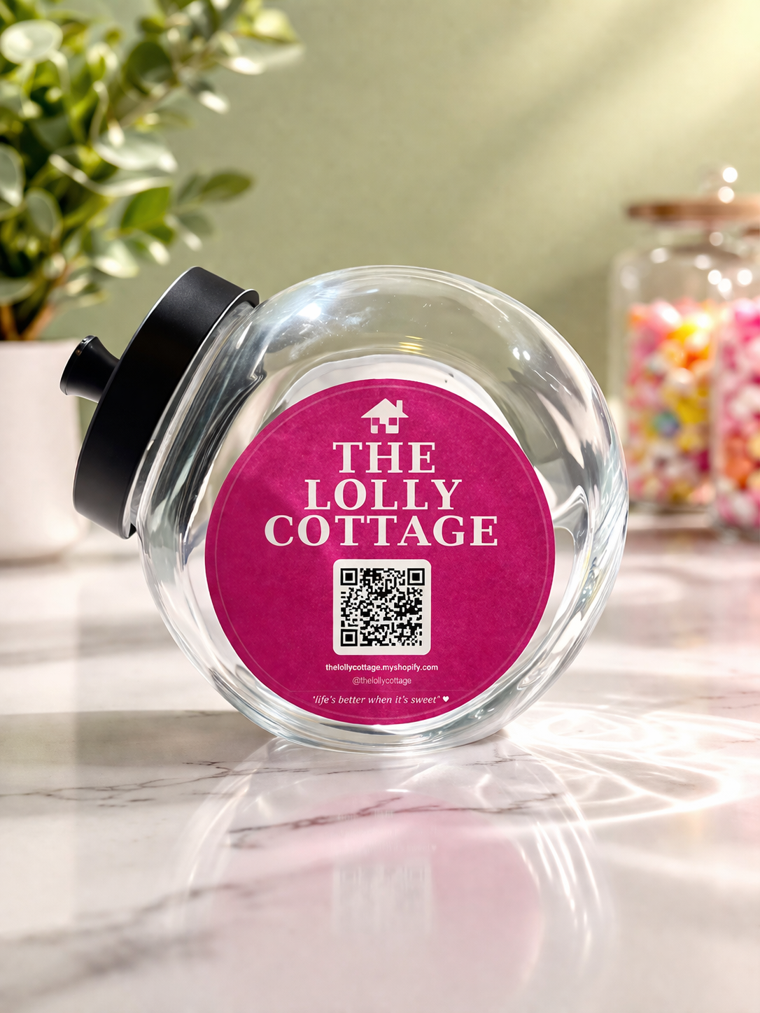 TLC Corporate Lolly Jars