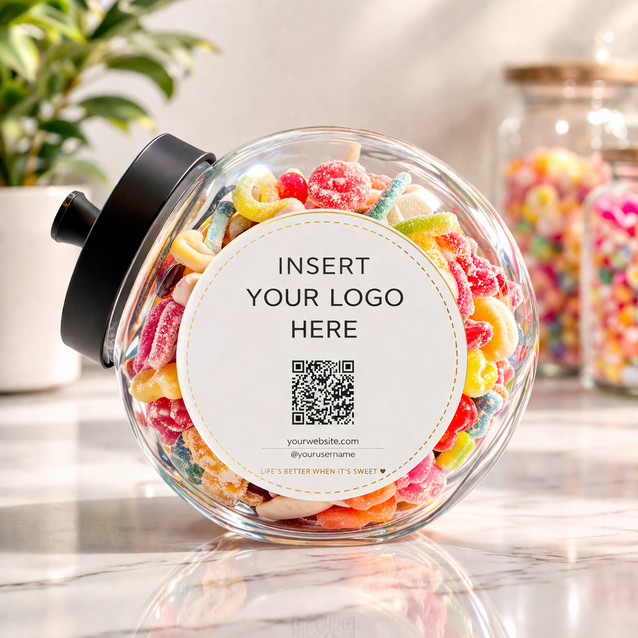 TLC Corporate Lolly Jars